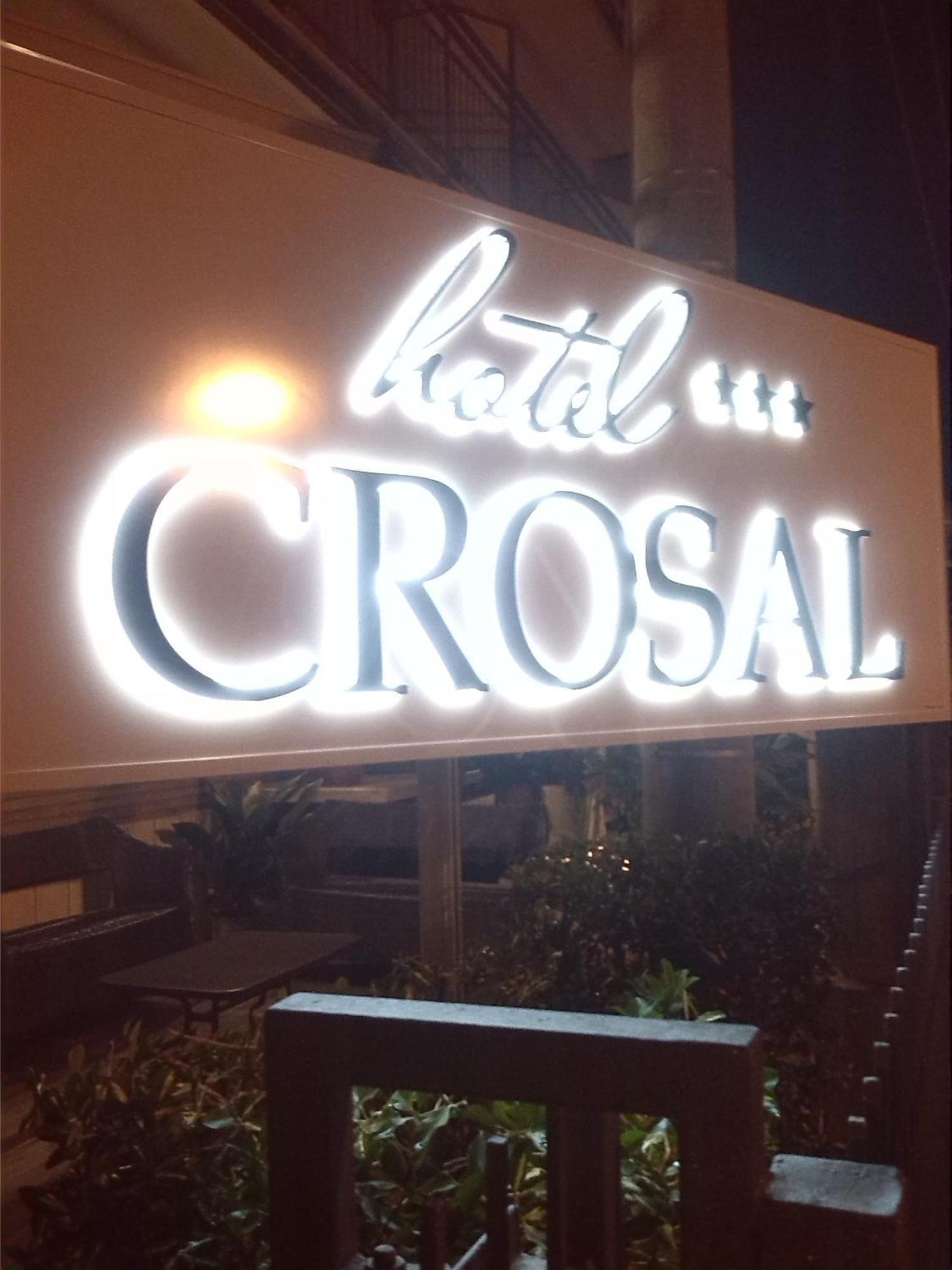 Hotel Crosal Rimini Exterior foto